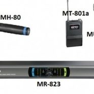 میکروفون بی سیم UHF دوکانال مایپرو MIPRO مدل MR-823 - صوت و موزیک مقدم سبزوار