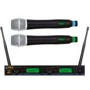 میکروفون بی سیم UHF دوکانال برند JTR مدل UJM-882 - صوت و موزیک مقدم سبزوار