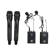 میکروفون بی سیم دستی و یقه ای جاسکو JASCO مدل 4005 - صوت و موزیک مقدم سبزوار