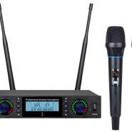 میکروفون بی سیم دو کانال دستی بیر BEYER مدل 800KST - صوت و موزیک مقدم سبزوار