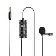 میکروفون یقه ای بویا BOYA مدل BY-M1 PRO II - صوت و موزیک مقدم سبزوار