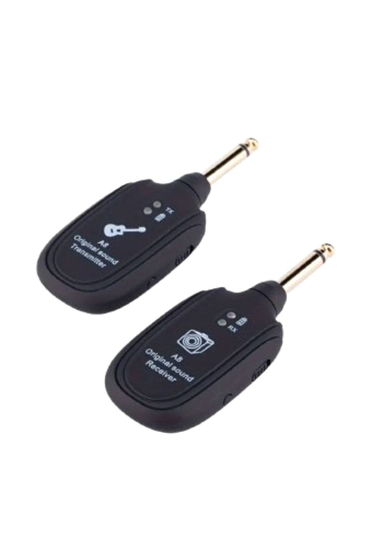 سیستم وایرلس گیتار مدل A8 (مبدل بی سیم گیتار و میکروفون) - صوت و موزیک مقدم سبزوار