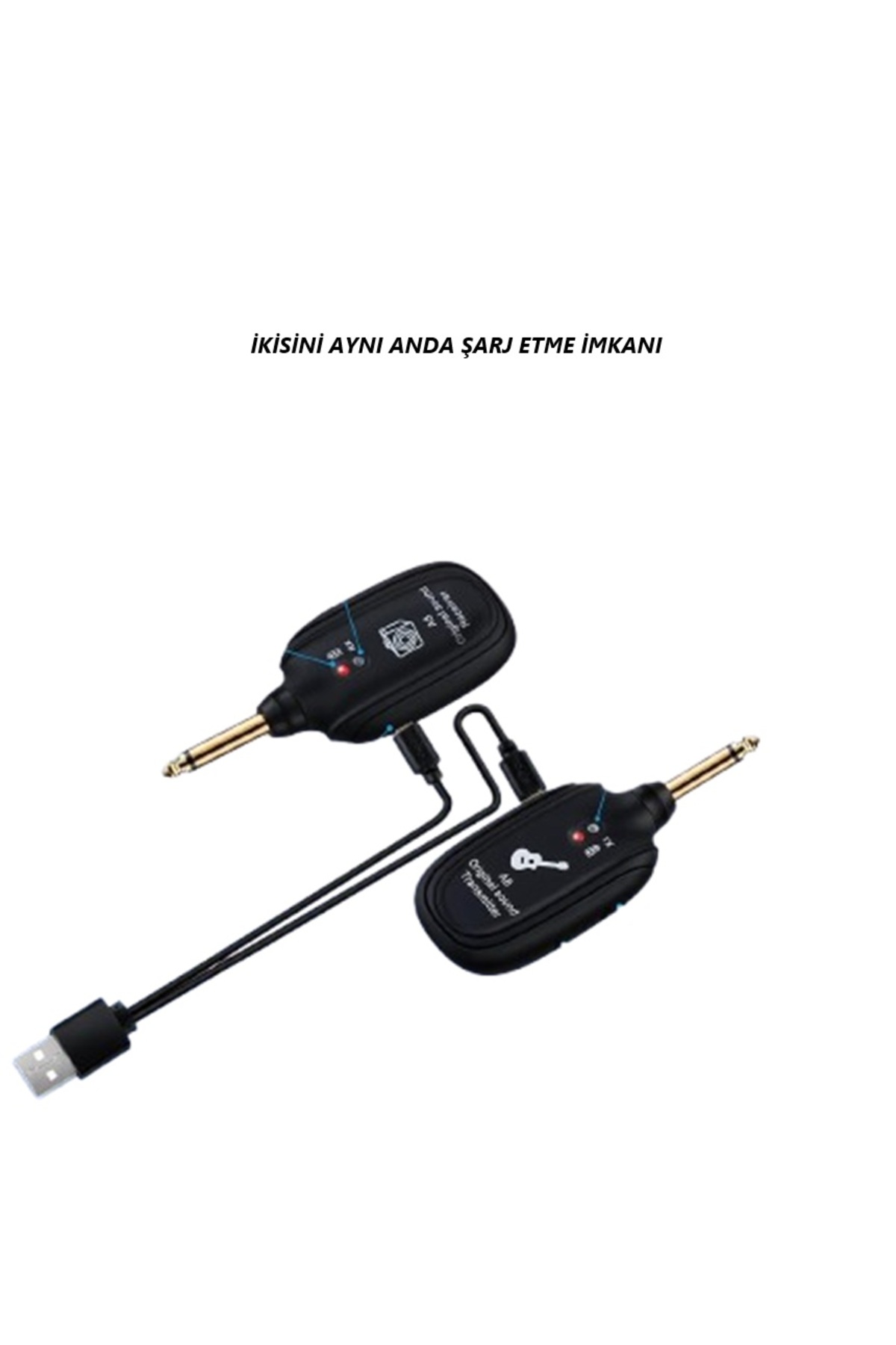 سیستم وایرلس گیتار مدل A8 (مبدل بی سیم گیتار و میکروفون) - صوت و موزیک مقدم سبزوار