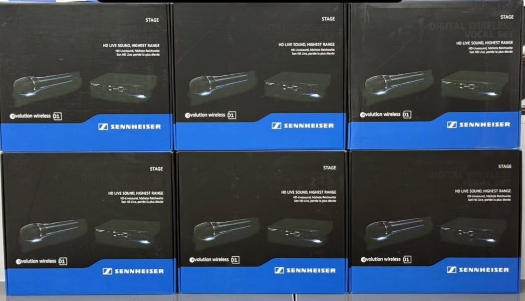 میکروفون بی سیم دستی سنهایزر SENNHEISER مدل ew D1 - صوت و موزیک مقدم سبزوار