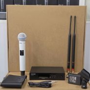 میکروفون بی سیم شور SHURE مدل QLXD4/BETA58 white - صوت و موزیک مقدم سبزوار