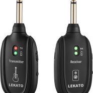 فرستنده گیرنده بی سیم وایرلس گیتار لکاتو LEKATO کد M00564 - صوت و موزیک مقدم سبزوار